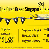 Scoot Airlines 12 Jun 2012