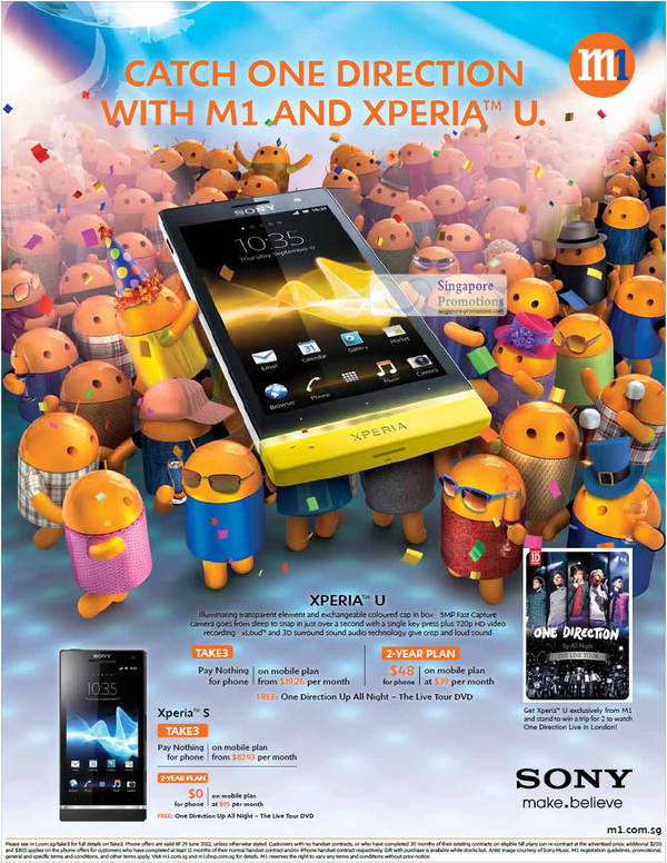 Featured image for (EXPIRED) M1 Smartphones, Tablets & Home/Mobile Broadband Offers 23 – 29 Jun 2012