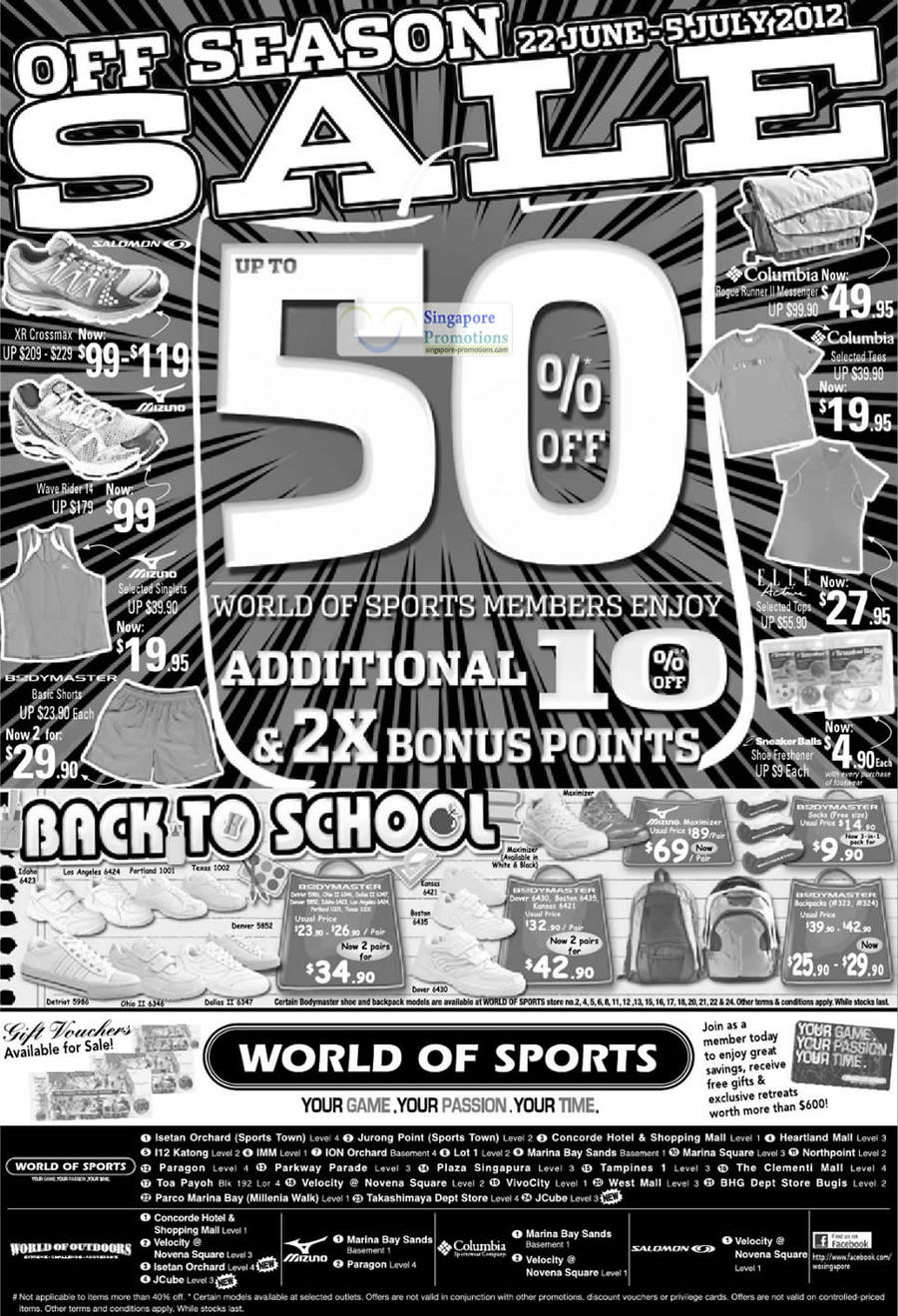 World of Sports 22 Jun 2012