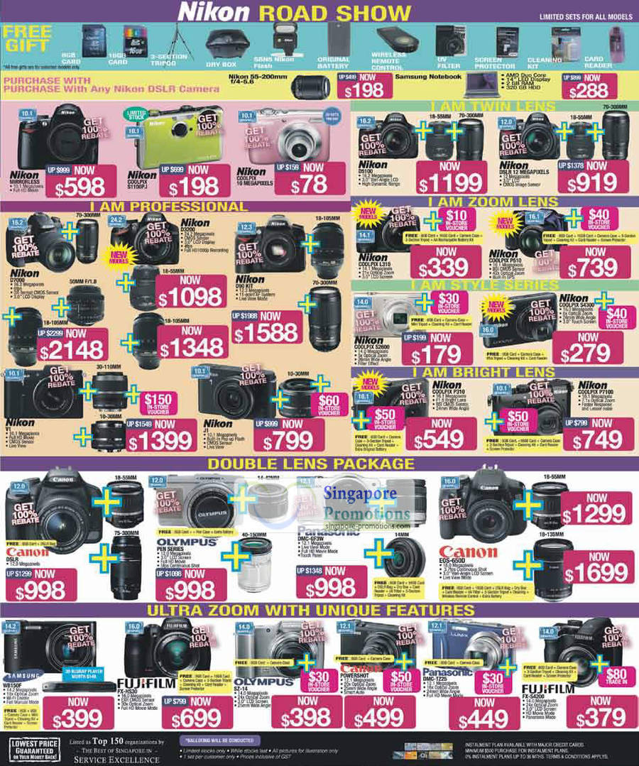 11 Aug Digital Cameras, Nikon, Canon, Olympus, Fujifilm, Panasonic, Samsung