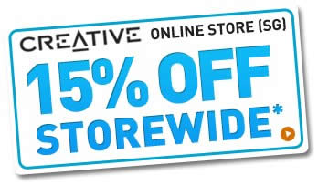 Featured image for (EXPIRED) Creative Store 15% Off Storewide Coupon Code For UOB Cardmembers 19 Aug – 31 Oct 2012