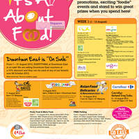 Featured image for (EXPIRED) Downtown East F&B Promotions & Activites 1 – 31 Aug 2012