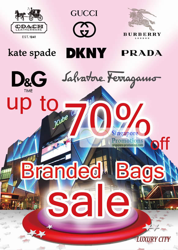 Featured image for (EXPIRED) Luxury City Branded Handbags Sale @ JCube 20 – 26 Aug 2012