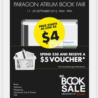 Featured image for (EXPIRED) Times Bookstores From $4 Book Sale @ Paragon 11 – 20 Sep 2012