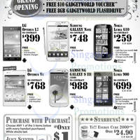 Featured image for Gadgetworld LG, Samsung & Nokia Smartphones No Contract Offers @ AMK Hub 26 Oct 2012