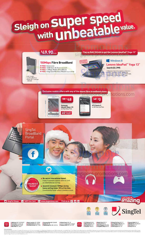 Featured image for (EXPIRED) Singtel Smartphones, Tablets, Home/Mobile Broadband & Mio TV Offers 17 – 23 Nov 2012