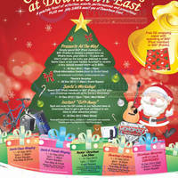 Featured image for (EXPIRED) Downtown East Christmas Promotions & Activities 1 – 31 Dec 2012