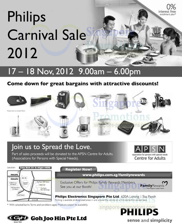 Featured image for (EXPIRED) Philips Carnival Sale 2012 @ Toa Payoh 17 – 18 Nov 2012