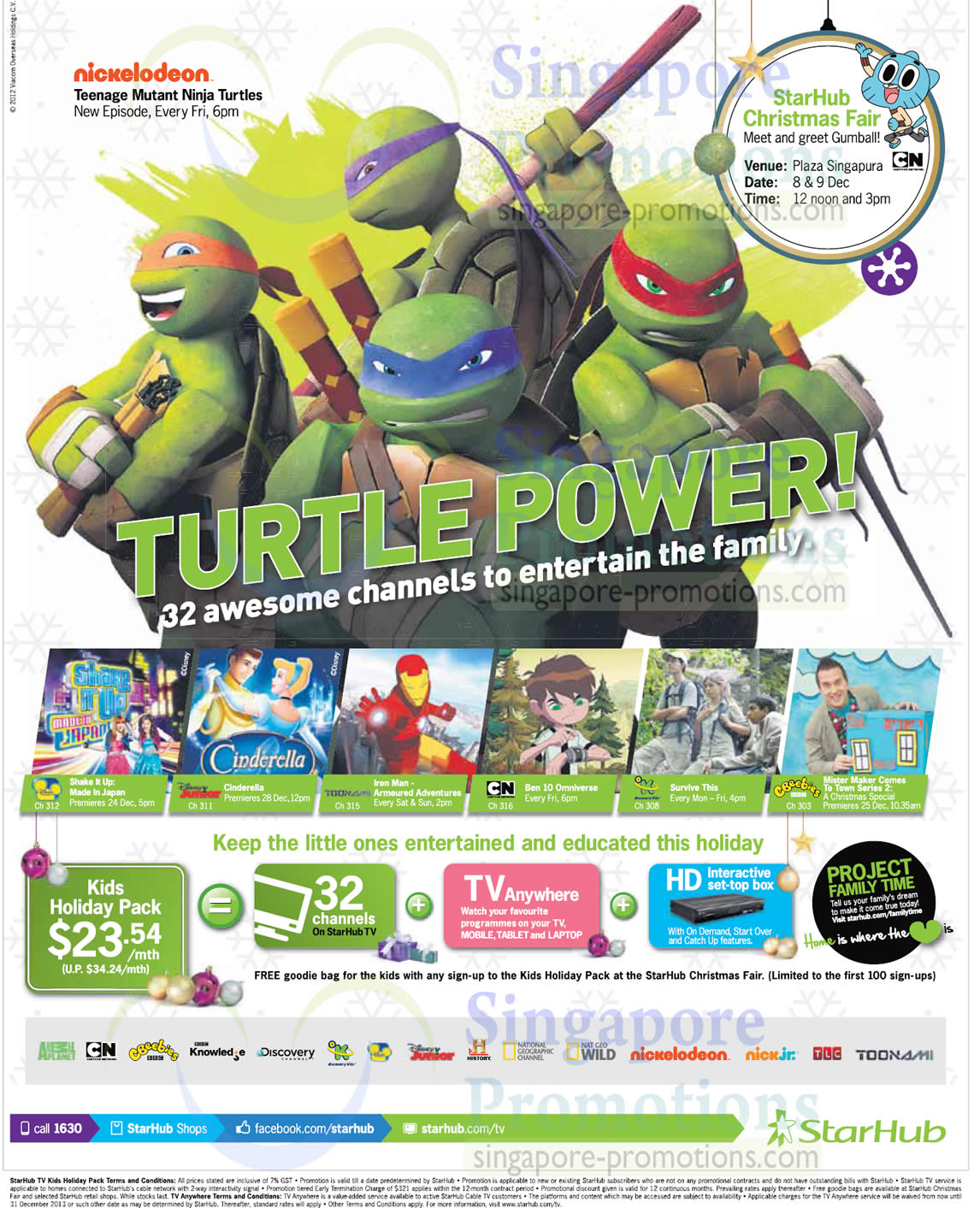 Featured image for Starhub Smartphones, Tablets, Cable TV & Mobile/Home Broadband Offers 8 - 14 Dec 2012
