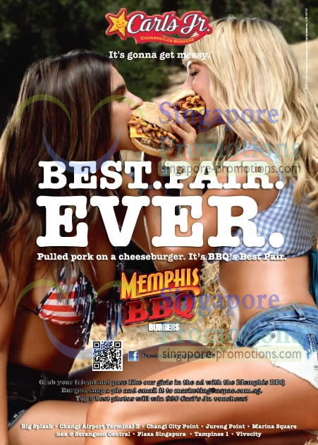 Featured image for Carl’s Jr New Memphis BBQ Burgers 10 Dec 2012