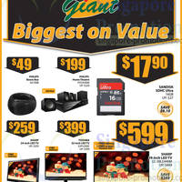 Featured image for (EXPIRED) Giant Hypermarket TV & Electronics Offers 14 – 27 Dec 2012