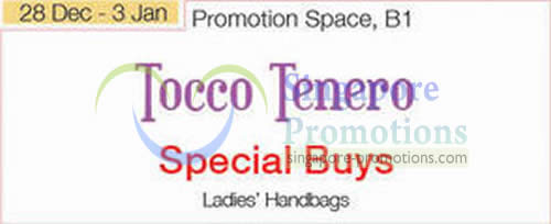 Featured image for (EXPIRED) Isetan Orchard Tocco Tenero Handbags Promotion 28 Dec 2012 – 3 Jan 2013