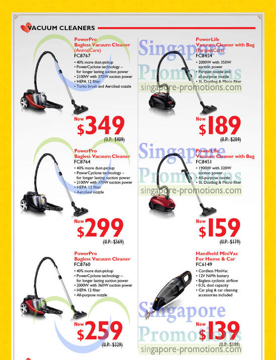 25 Jan Vacuum Cleaners, FC8767, FC8454, FC8764, FC8451, FC8760, FC6149