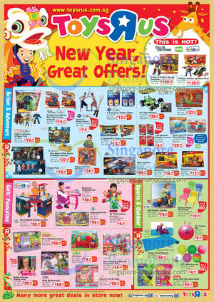 Featured image for (EXPIRED) Toys “R” Us & Babies “R” Us New Year Offers 24 Jan – 25 Feb 2013