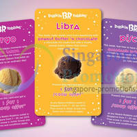 Featured image for (EXPIRED) Baskin-Robbins 1 For 1 Ice Cream Coupons @ Islandwide 7 – 20 Jan 2013