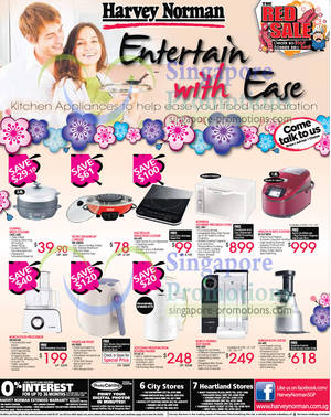 Featured image for (EXPIRED) Harvey Norman Kitchen Appliances Promotion Offers 17 – 23 Jan 2013