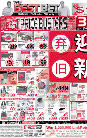 Featured image for (EXPIRED) Best Denki TV, Digital Cameras & Appliances Offers 11 – 13 Jan 2013