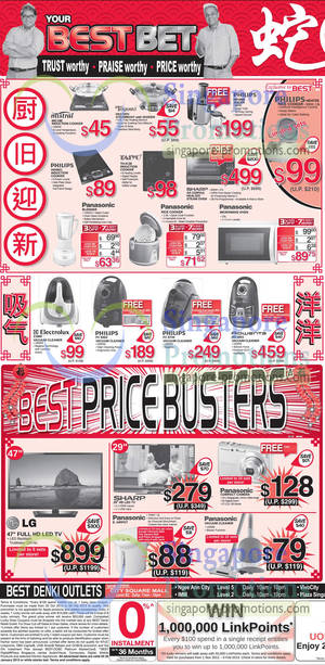 Featured image for (EXPIRED) Best Denki TV, Digital Cameras & Appliances Offers 25 – 27 Jan 2013