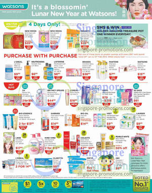 Featured image for (EXPIRED) Watsons Personal Care, Health, Cosmetics & Beauty Offers 24 – 30 Jan 2013