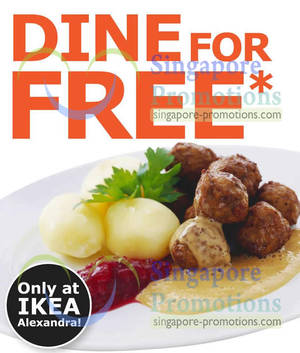 Featured image for (EXPIRED) IKEA Alexandra Dine For FREE With $150 Spend 9 Feb – 24 Mar 2013