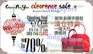 Featured image for (EXPIRED) Luxury City Branded Handbags & Perfumes Sale @ Chinatown Point 4 – 17 Feb 2013