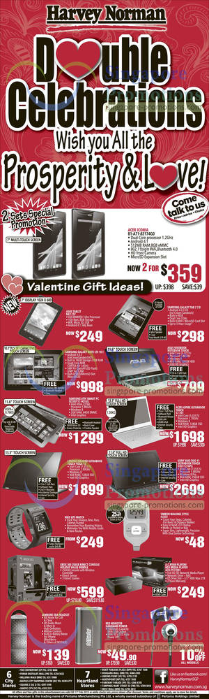 Featured image for (EXPIRED) Harvey Norman Mattresses, Notebooks & Other Offers 12 – 17 Feb 2013