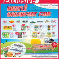 Featured image for (EXPIRED) Nestle Breakfast Fair FREE BK Burger With $12 Spend @ NTUC FairPrice 8 – 31 Mar 2013