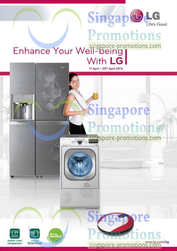 Featured image for LG Fridges, Washers, Ovens & Other Appliances Features & Offers 1 - 30 Apr 2013