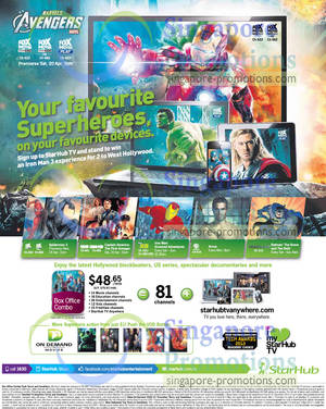 Featured image for (EXPIRED) Starhub Smartphones, Tablets, Cable TV & Mobile/Home Broadband Offers 20 – 26 Apr 2013