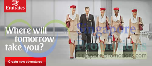 Featured image for Emirates Promotion Air Fares 10 - 31 May 2013