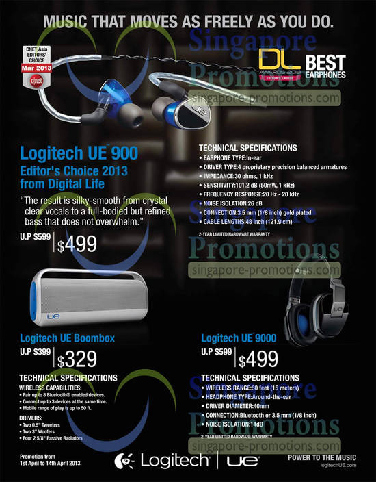 Logitech 11 Apr 2013