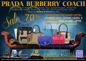 Featured image for (EXPIRED) Nimeshop Branded Handbags Sale Up To 70% Off @ Mandarin Orchard Hotel 27 Apr 2013