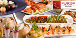 Featured image for (EXPIRED) Straits Cafe 35% Off Weekend High Tea Buffet @ Rendezvous Grand Hotel 17 Apr 2013