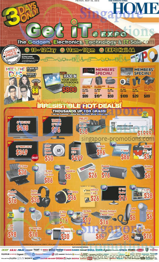 10 May Irresistible Hot Deals TVs, Air Conditioner, Steam Iron, Fridge, Fan, Shaver