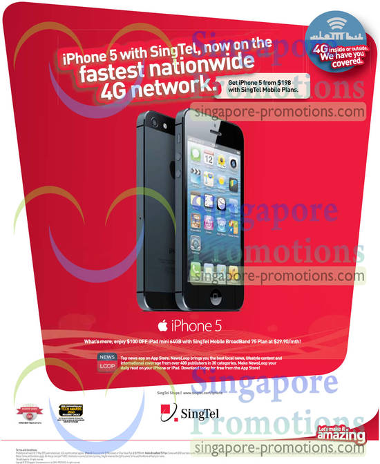 Apple iPhone 5, iPad Mini 64GB Offer