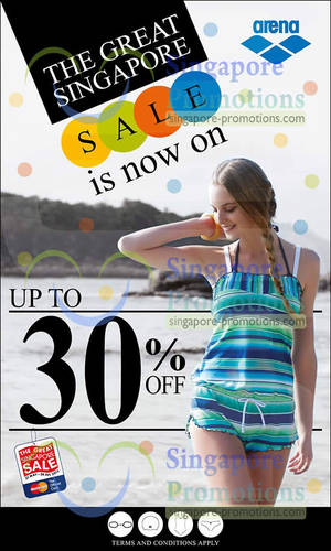 Featured image for (EXPIRED) Arena Up To 30% Off Great Singapore Sale Promo 24 May 2013