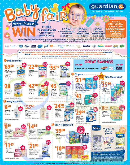 Baby Fair, Milk, Gain IQ, Friso mum, Nestle, S-26, Mamil, Karihome, PN Kids