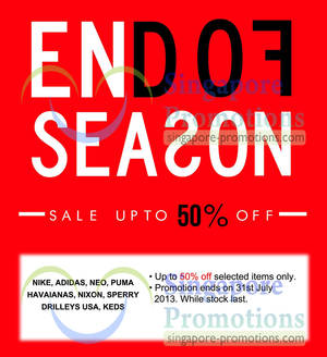 Featured image for (EXPIRED) Dot End of Season Sale Up To 50% Off Sale 16 May – 31 Jul 2013