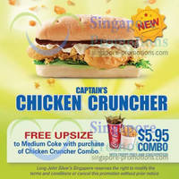 Read more about Long John Silver's NEW Chicken Cruncher Combo & Free Upsize Coupon 3 May 2013