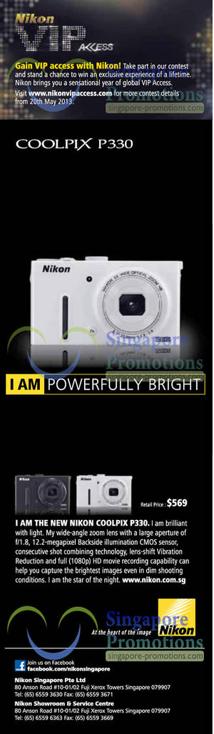 Featured image for Nikon Coolpix P330 Digital Camera Features & Price 17 May 2013