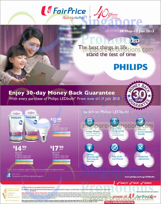 Philips LED bulb Offers, 30 Day Money Back Guarantee