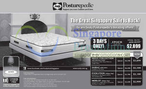 Featured image for Sealy Posturepedic Mattresses Offers 17 May 2013