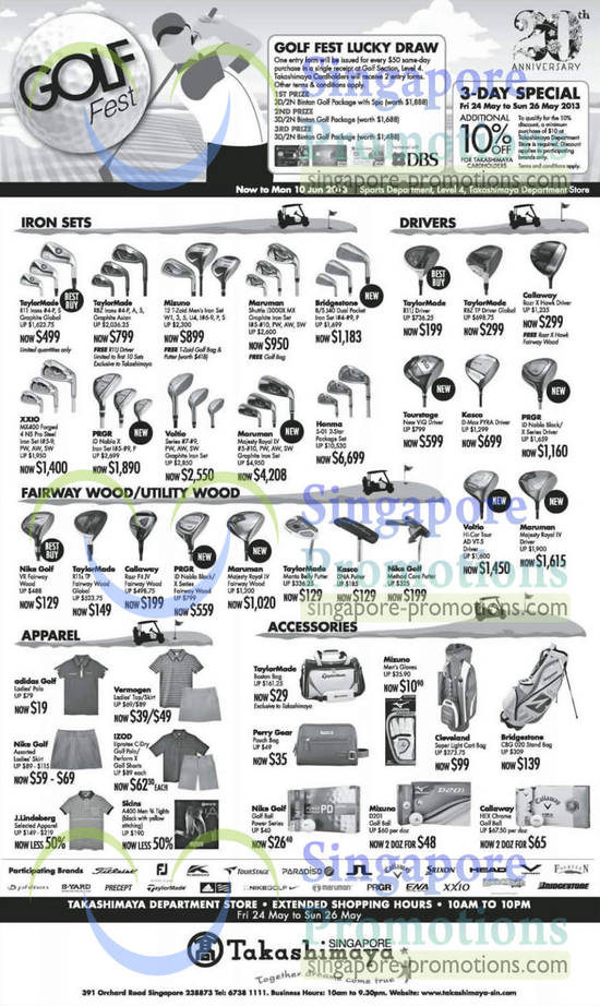 Takashimaya Golf Fest 24 May 2013