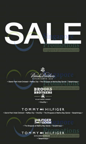 Featured image for (EXPIRED) Brooks Brothers, Tommy Hilfiger, Denim & Children’s Wear Sale 31 May 2013