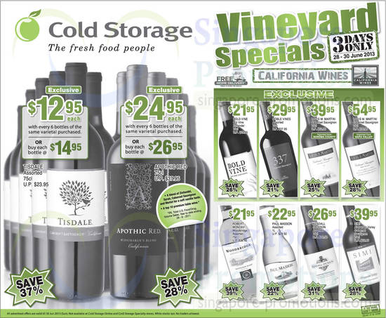 Cold Storage 28 Jun 2013