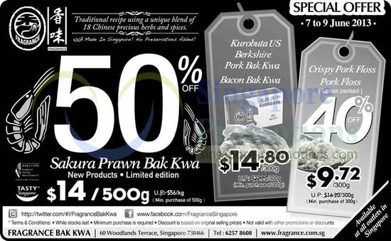 Fragrance Foodstuff 8 Jun 2013