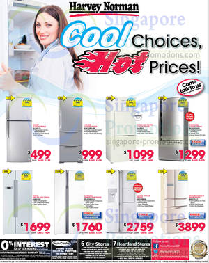 Featured image for (EXPIRED) Harvey Norman Fridge Special Offers 20 – 26 Jun 2013