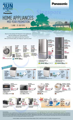 Featured image for (EXPIRED) Panasonic Home Appliances Promotion Offers 1 Jun – 31 Jul 2013