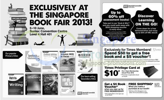 SG Book Fair Dates, Times, Books, Offers