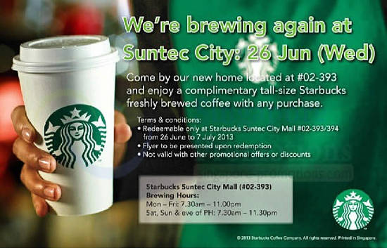 Starbucks 25 Jun 2013